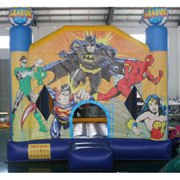 Marvel Superheroes inflatable castle